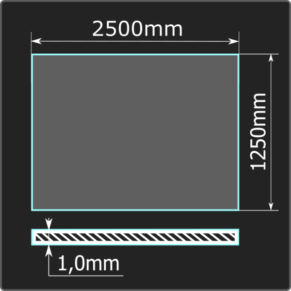 Лист холоднокатаный 1,0*1250*2500 ст.08пс ММК ГОСТ 9045-93 Лист холоднокатаный 1,0*1250*2500 ст.08пс ММК ГОСТ 9045-93